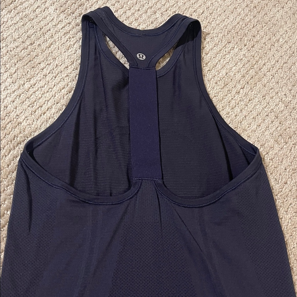 lululemon athletica Navy Tank Top